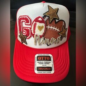 49er Custom Football Trucker Hat